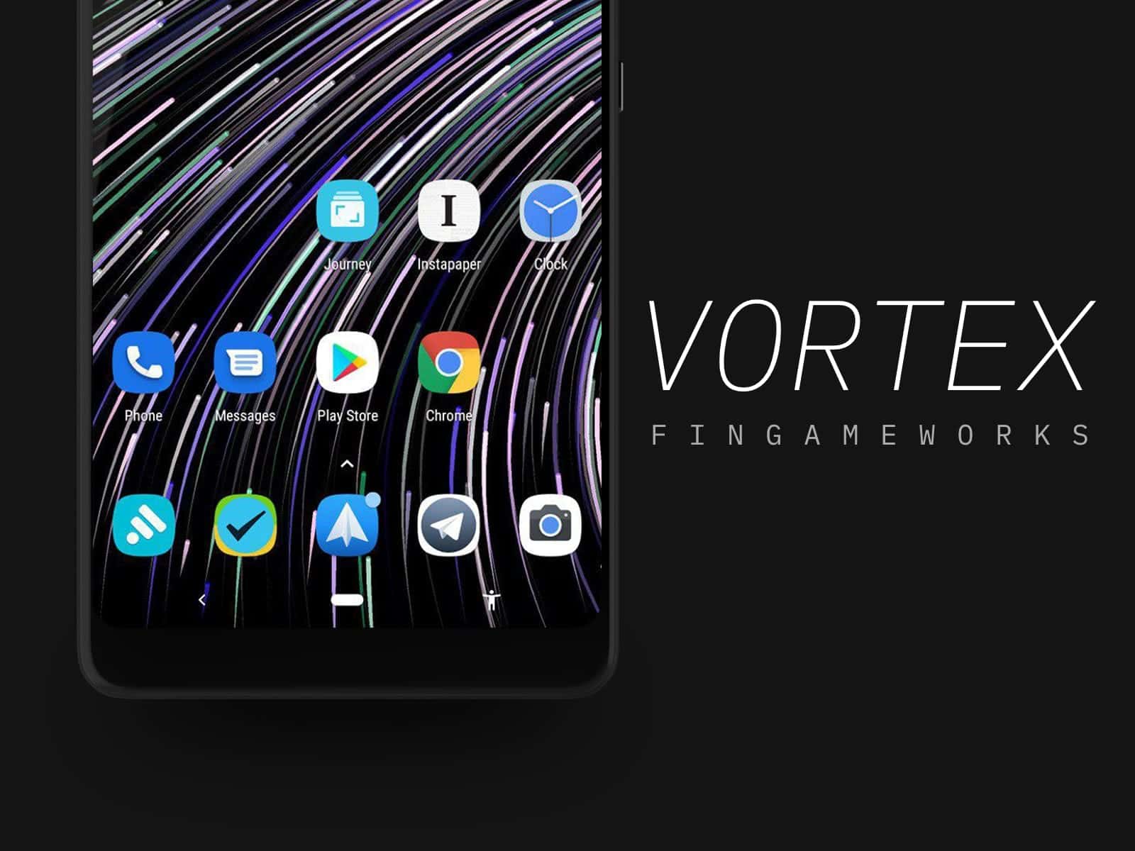 Vortex - Data-driven Visualization Live Wallpaper - JustZht's Portfolio